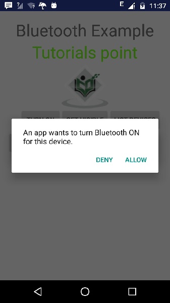 Anroid Bluetooth Tutorial