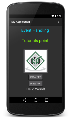 Android Event Handling