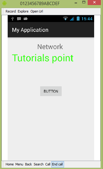 Anroid Network Connection Tutorial