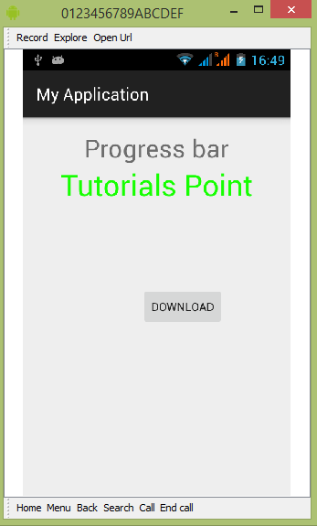 Android Progress Dialog Tutorial