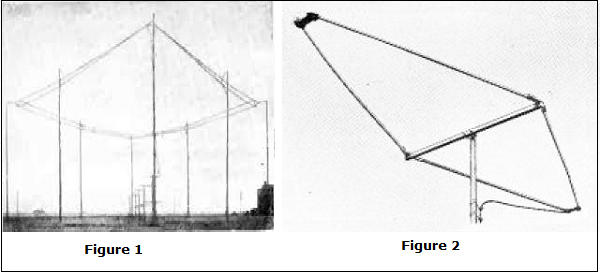 Rhombic UHF Antenna