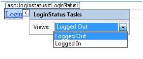 Login Status control