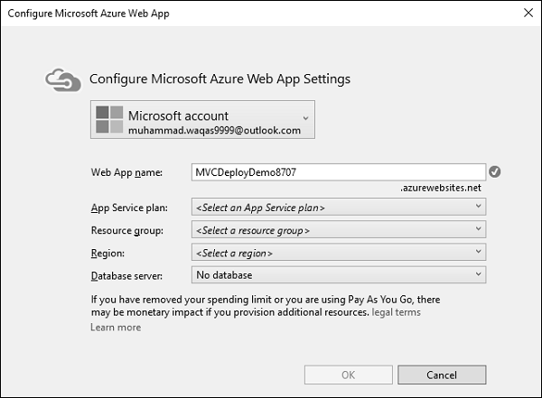 Configure Microsoft Azure