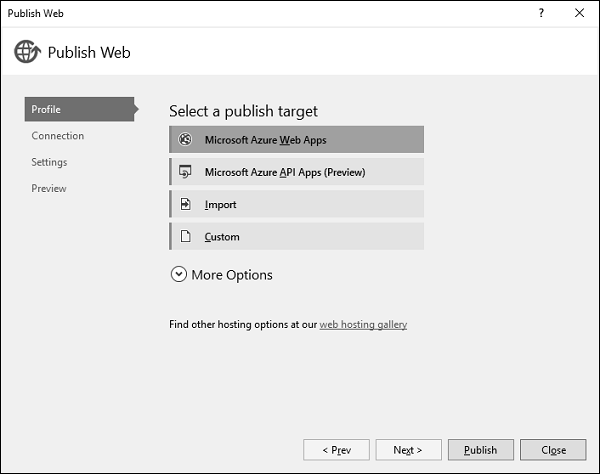 Microsoft Azure Web Apps