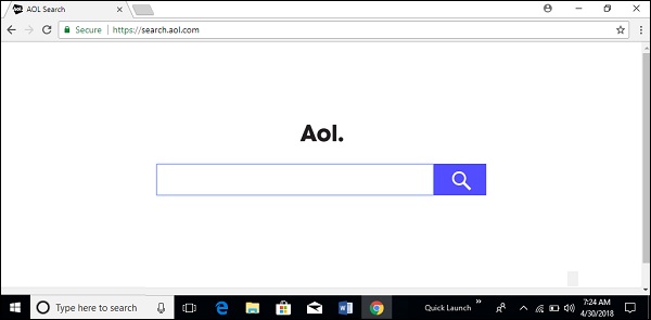 AOL Home Page