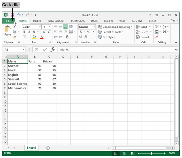 Open Excel File2