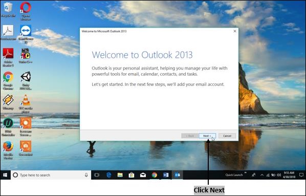 Welcome to Outlook