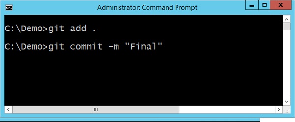 Final Git Command