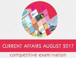 Current Affairs August 2017