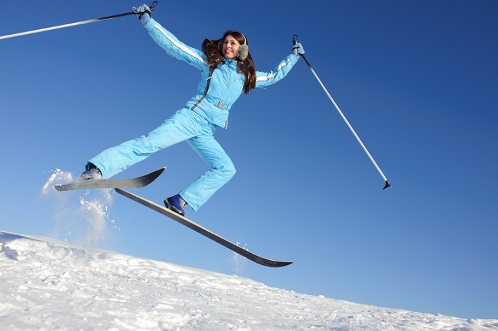 Downhill Skiing Skijumping