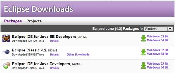 Download and Install Eclipse