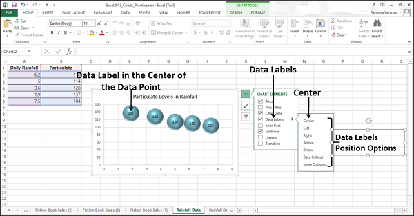Data Label Positions