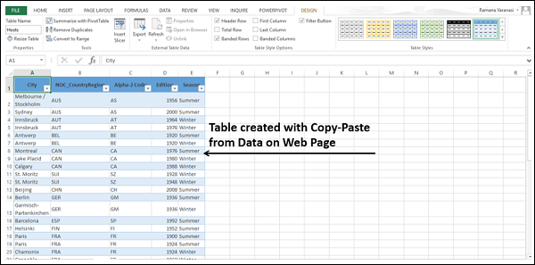 Adding Tables to Data Model