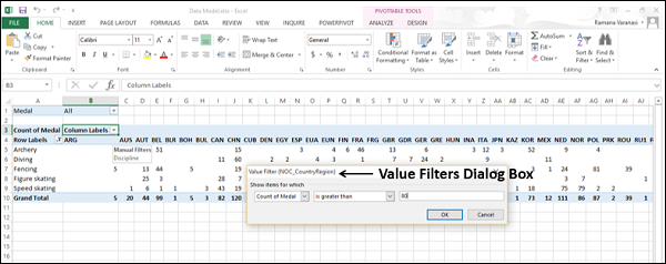 Value Filters