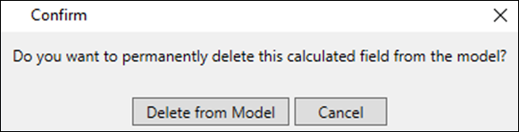 Implicit Calculated Field Delete Confirmation