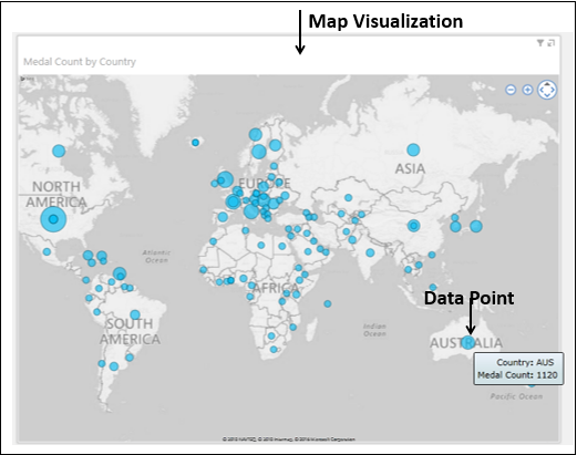 Map Visualization Data Point
