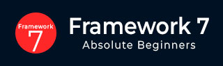 Framework7 Tutorial