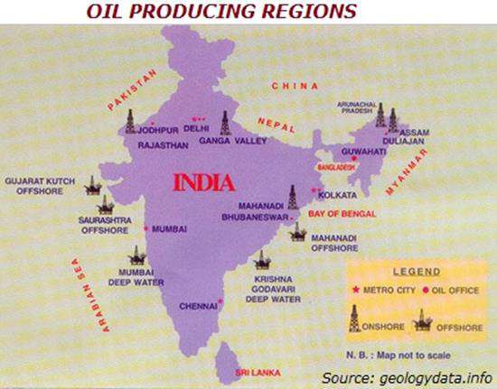 Oil Production Regions