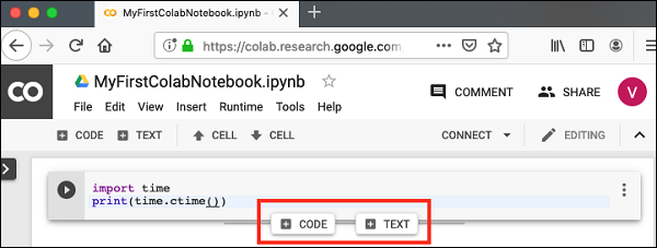 Code Text Buttons