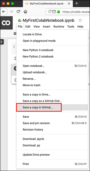 Saving GitHub