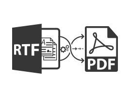 Convert RTF to PDF Files