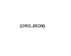 Learn Org.Json