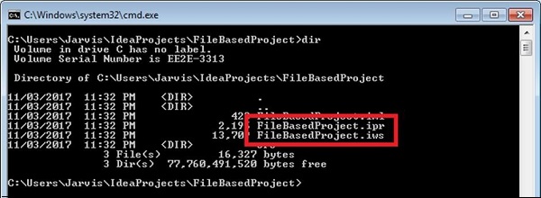 File-based Project Format