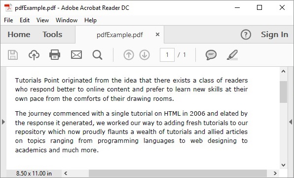 PDF Example