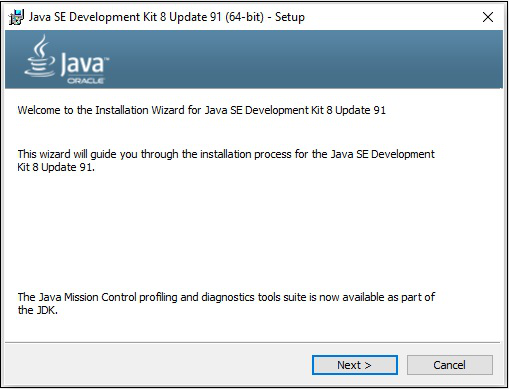 Java SE Development Kit 8 Next