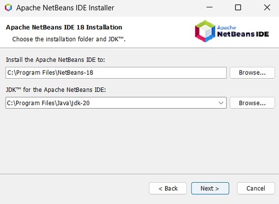 NetBeans Installation Next