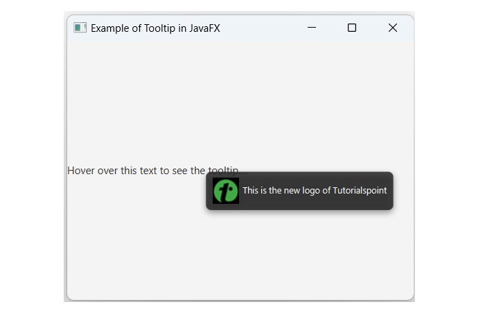 Tooltip Output2