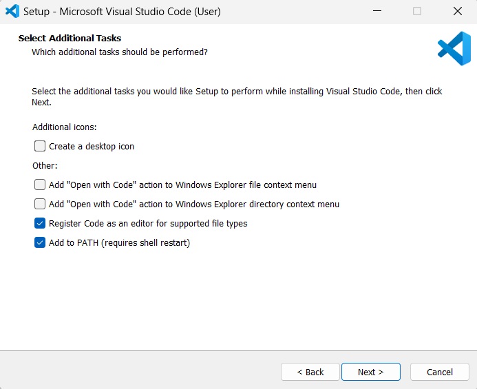 Visual Studio Additional Tasks