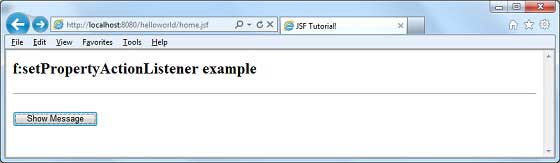 JSF h:setPropertyActionListener