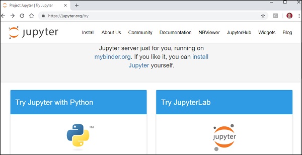 Try Jupyter with Python