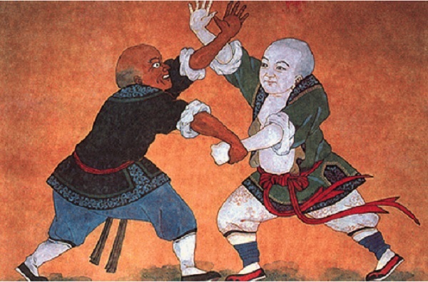 Chinese art Kung fu