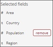 Remove Fields