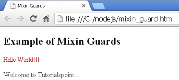 Mixin Guards