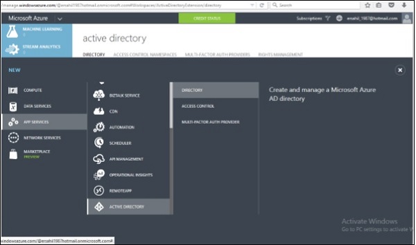 Creating Active Directory