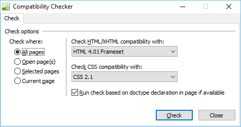 Compatibility Checker