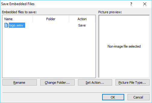 Save Embedded Files