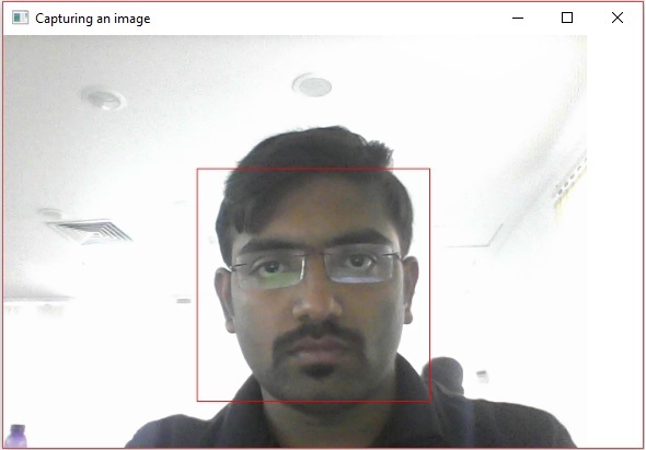 Face Detection using Camera