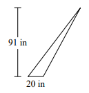 Area of a triangle Quiz10