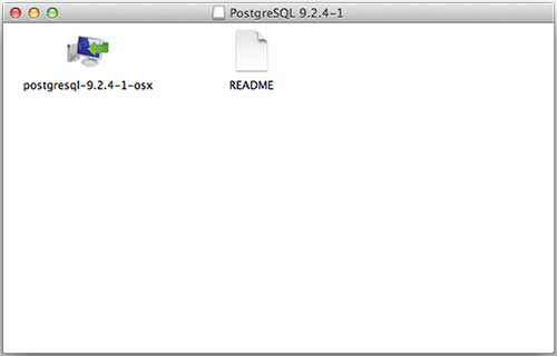 postgresql install on Mac