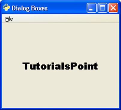 Font Dialog Boxes