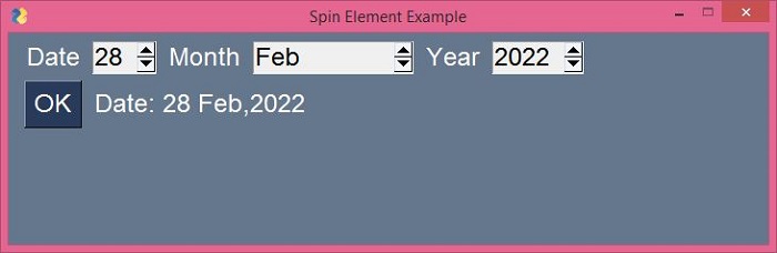 Spin Example