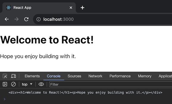 welcome to react