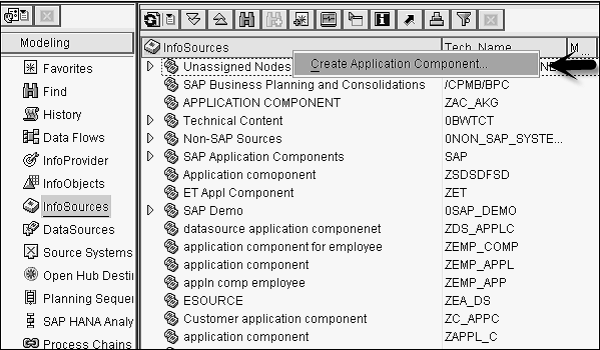 Create Application Component