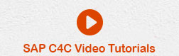 SAP C4C Video Tutorials