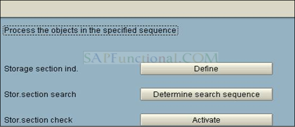 Specify Storage type search sequence