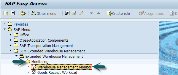 Warehouse Management Monitor